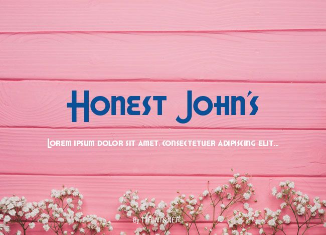 Honest John's example