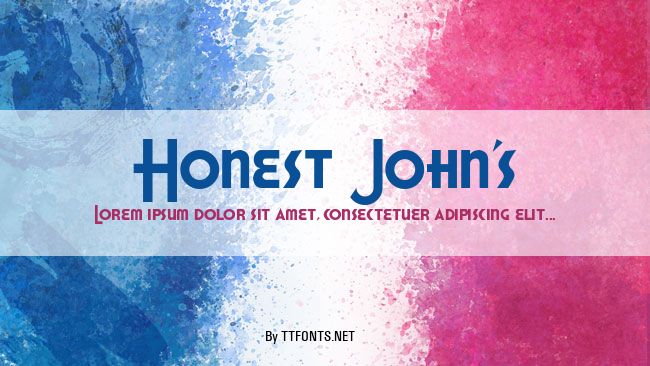 Honest John's example