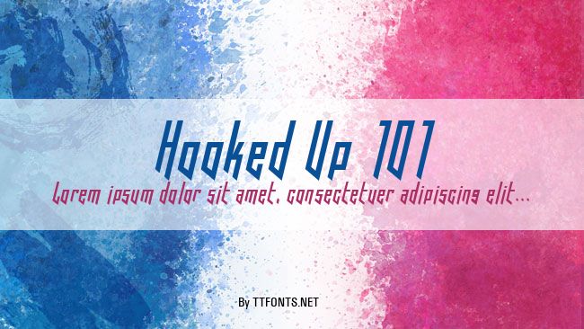 Hooked Up 101 example