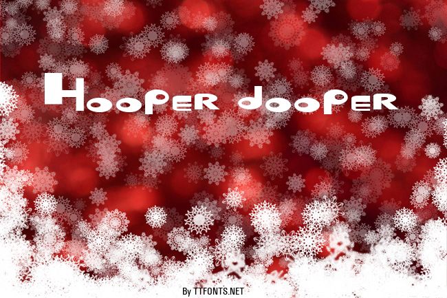 Hooper dooper example