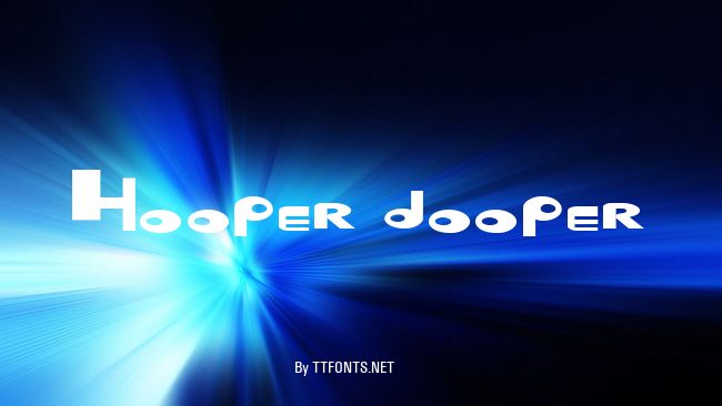 Hooper dooper example