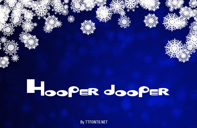 Hooper dooper example