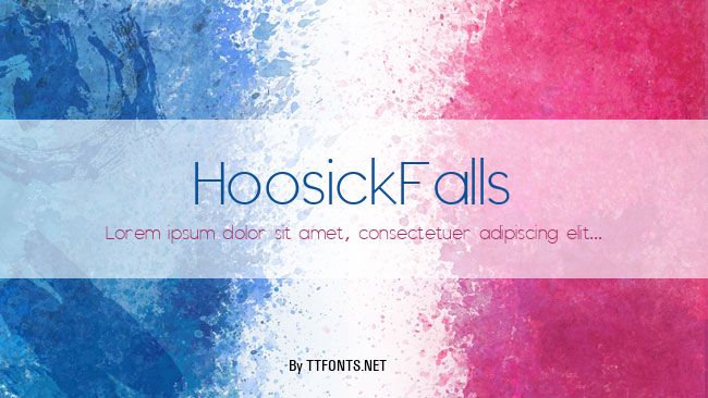 HoosickFalls example