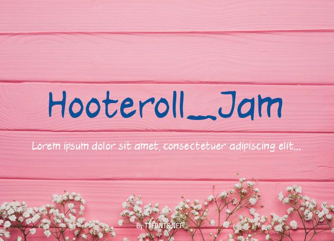 Hooteroll_Jam example