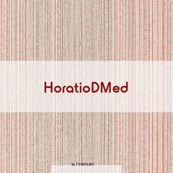 HoratioDMed example