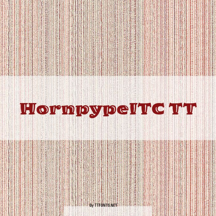 HornpypeITC TT example