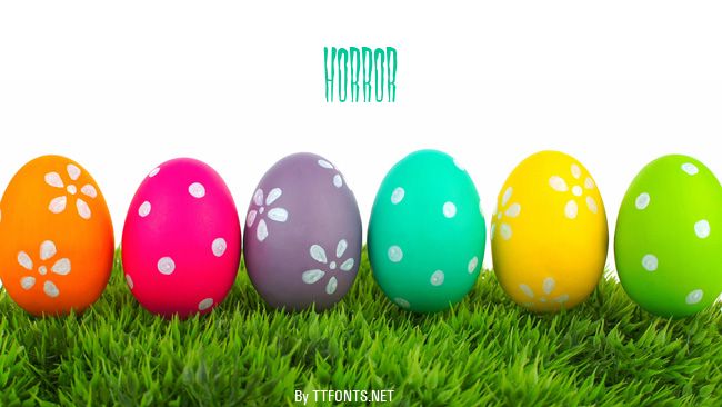 Horror example