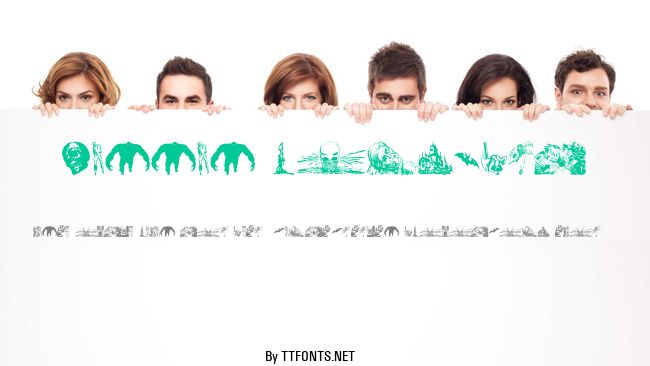 Horror Dingbats example