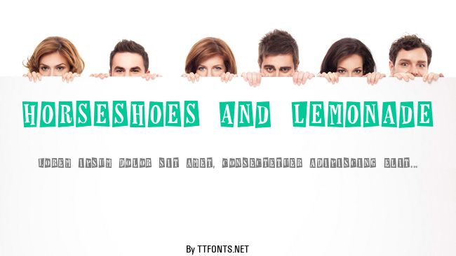 Horseshoes And Lemonade example