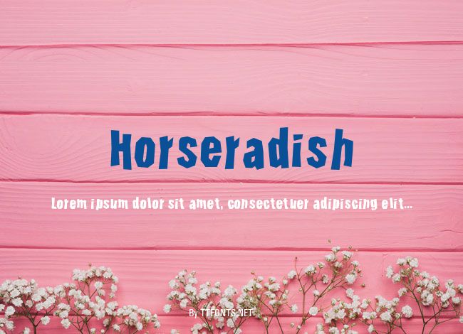 Horseradish example