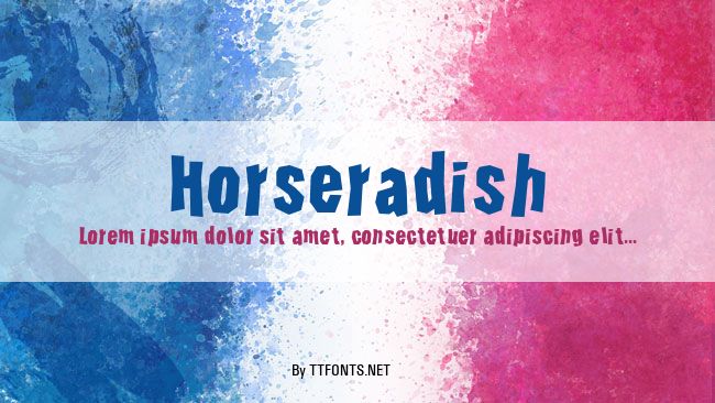Horseradish example