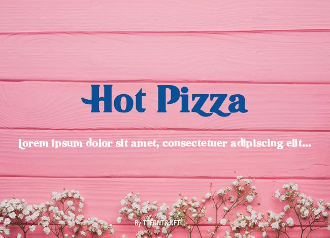 Hot Pizza example