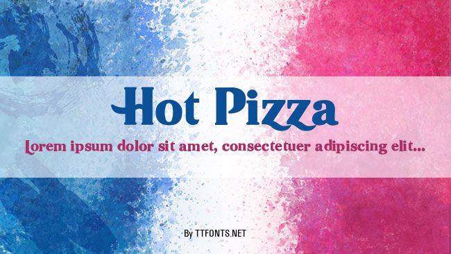 Hot Pizza example