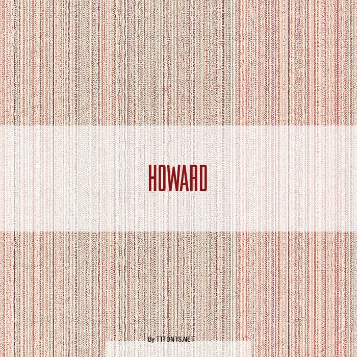 Howard example