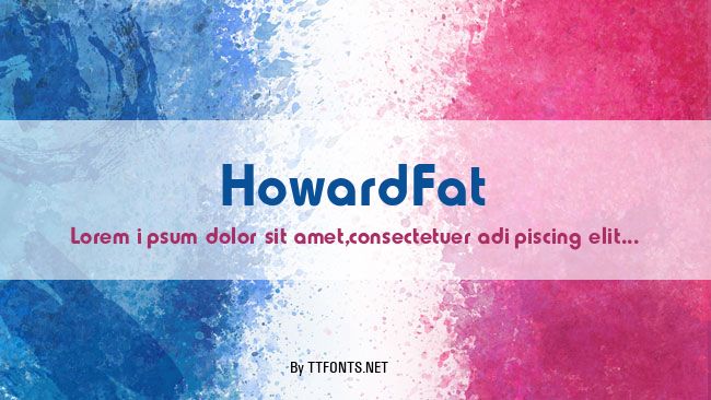 HowardFat example