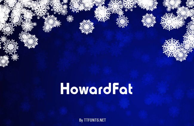 HowardFat example