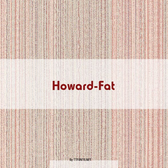 Howard-Fat example