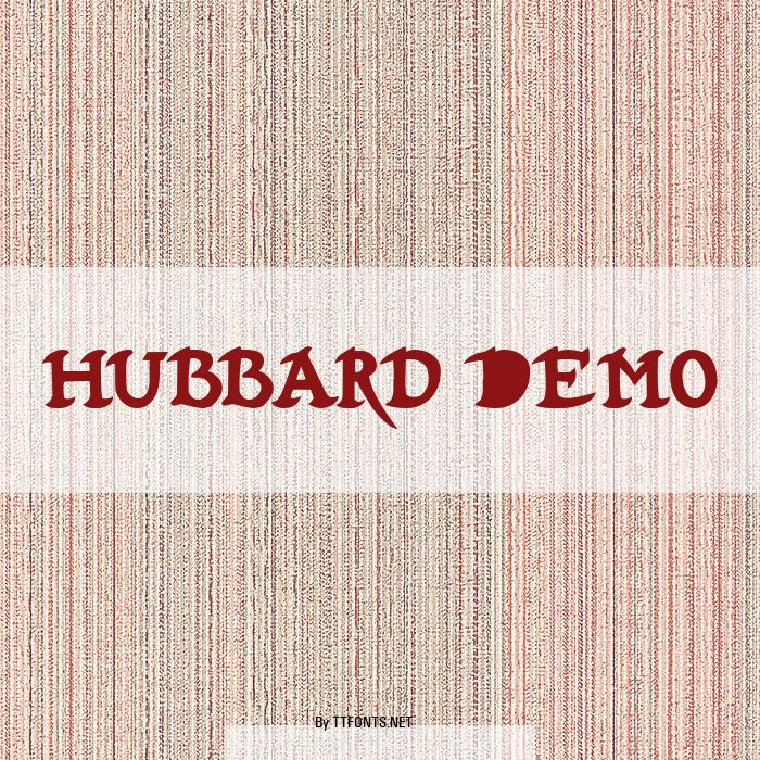Hubbard Demo example