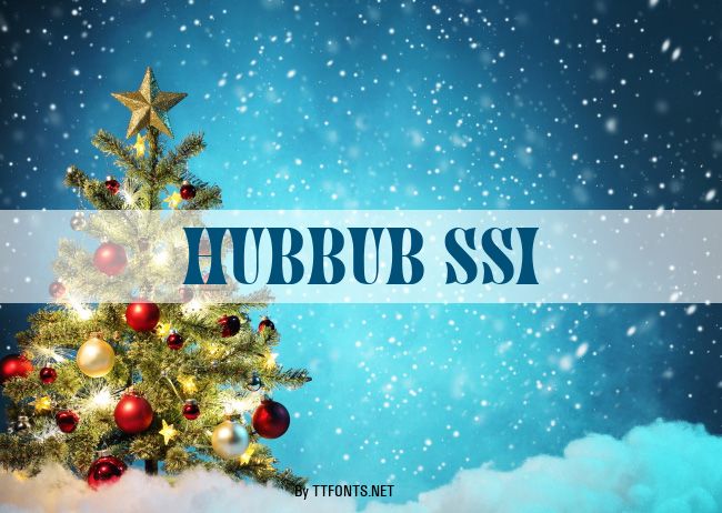 Hubbub SSi example