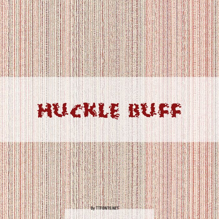 Huckle Buff example