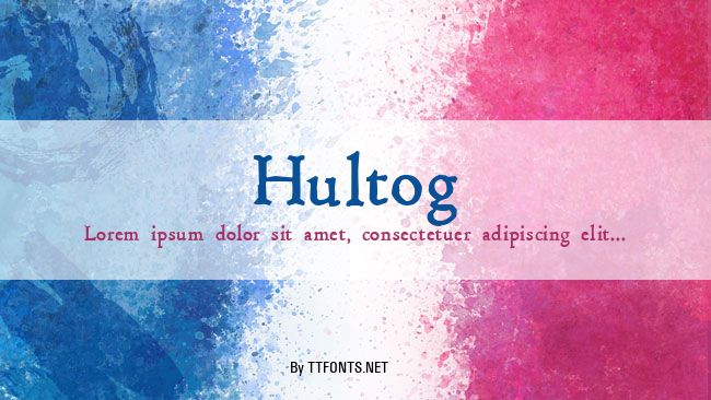 Hultog example