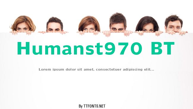 Humanst970 BT example