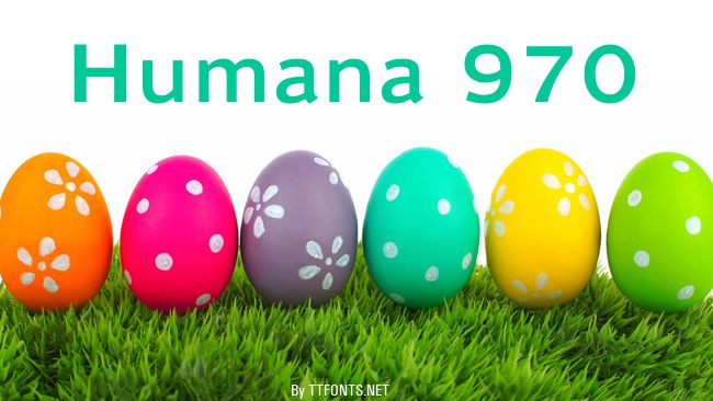 Humana 970 example