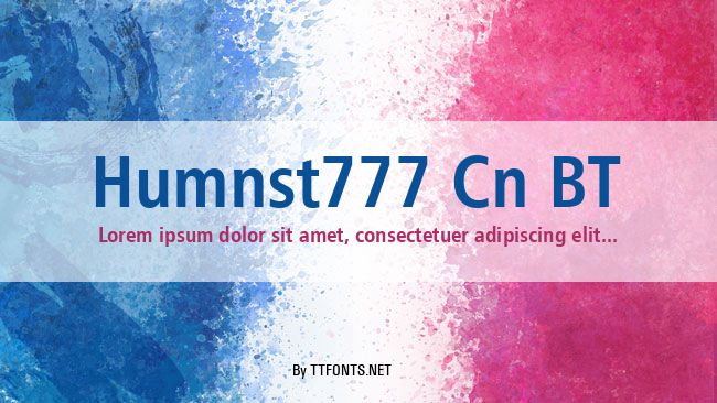 Humnst777 Cn BT example