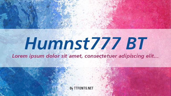 Humnst777 BT example