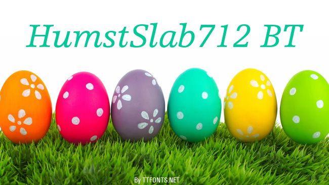 HumstSlab712 BT example
