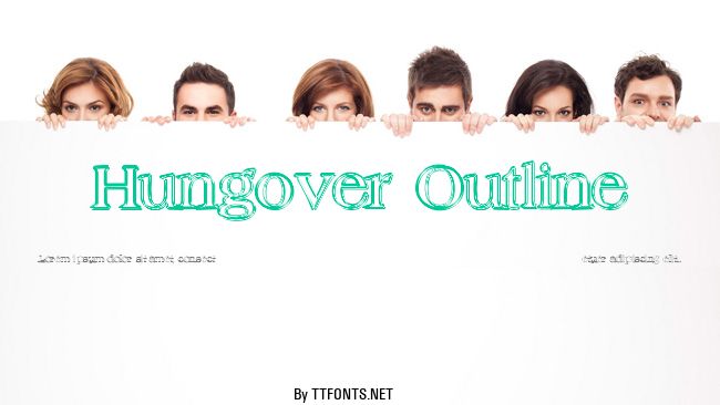 Hungover Outline example