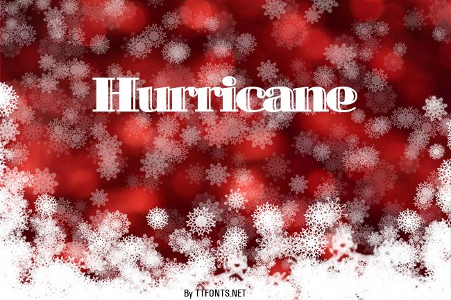 Hurricane example