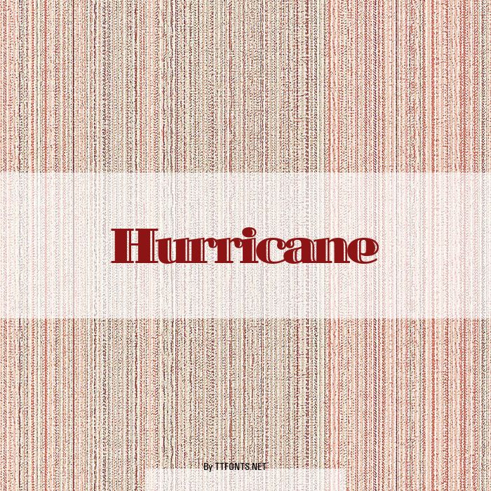 Hurricane example