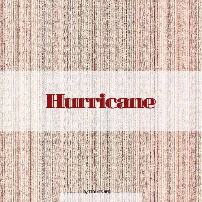 Hurricane example