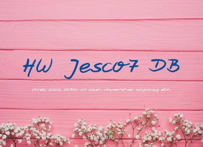 HW Jesco7 DB example