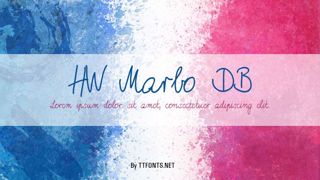 HW Marbo DB example