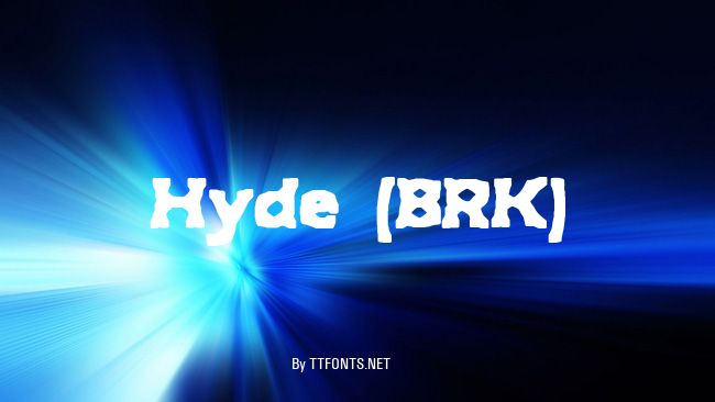 Hyde (BRK) example
