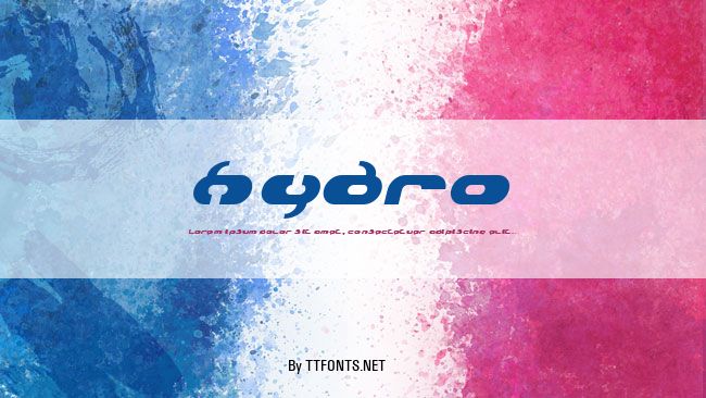 Hydro example