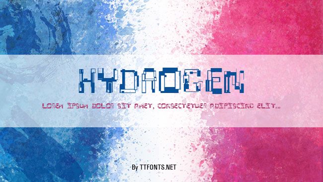 Hydrogen example