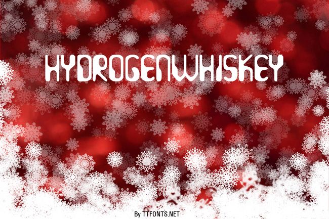 HydrogenWhiskey example