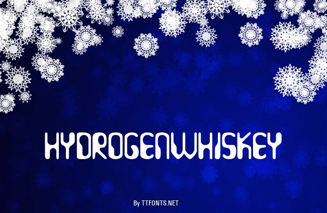 HydrogenWhiskey example