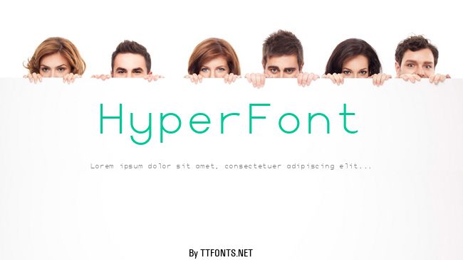 HyperFont example