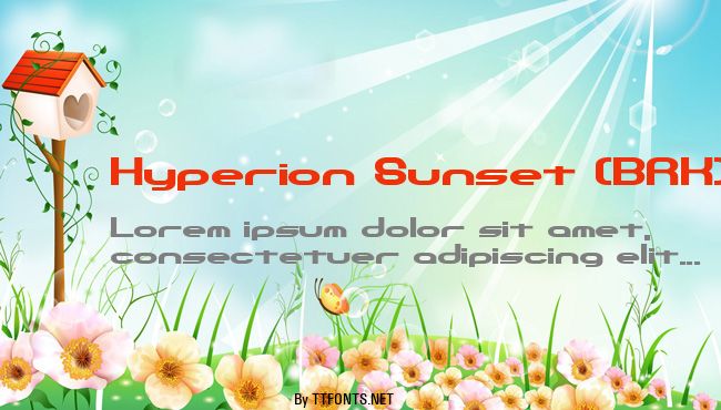 Hyperion Sunset (BRK) example