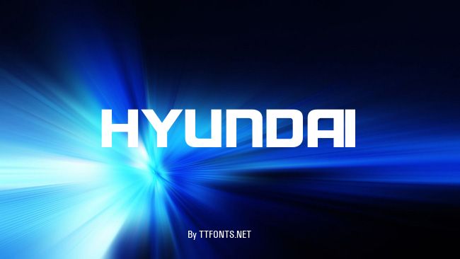 Hyundai example