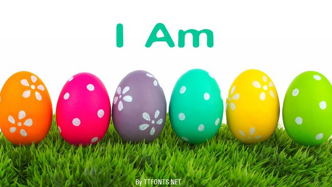 I Am example