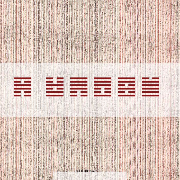 I Ching example