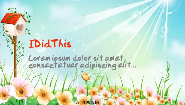 IDidThis example