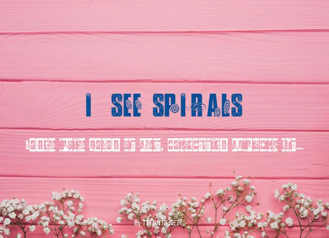 I  SEE SPIRALS example