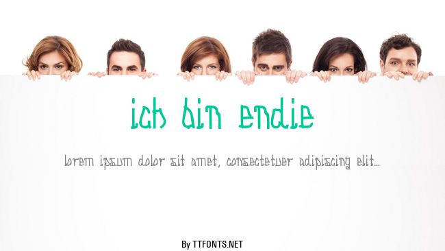 Ich bin Endie example