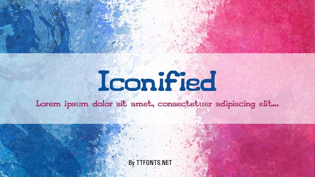 Iconified example